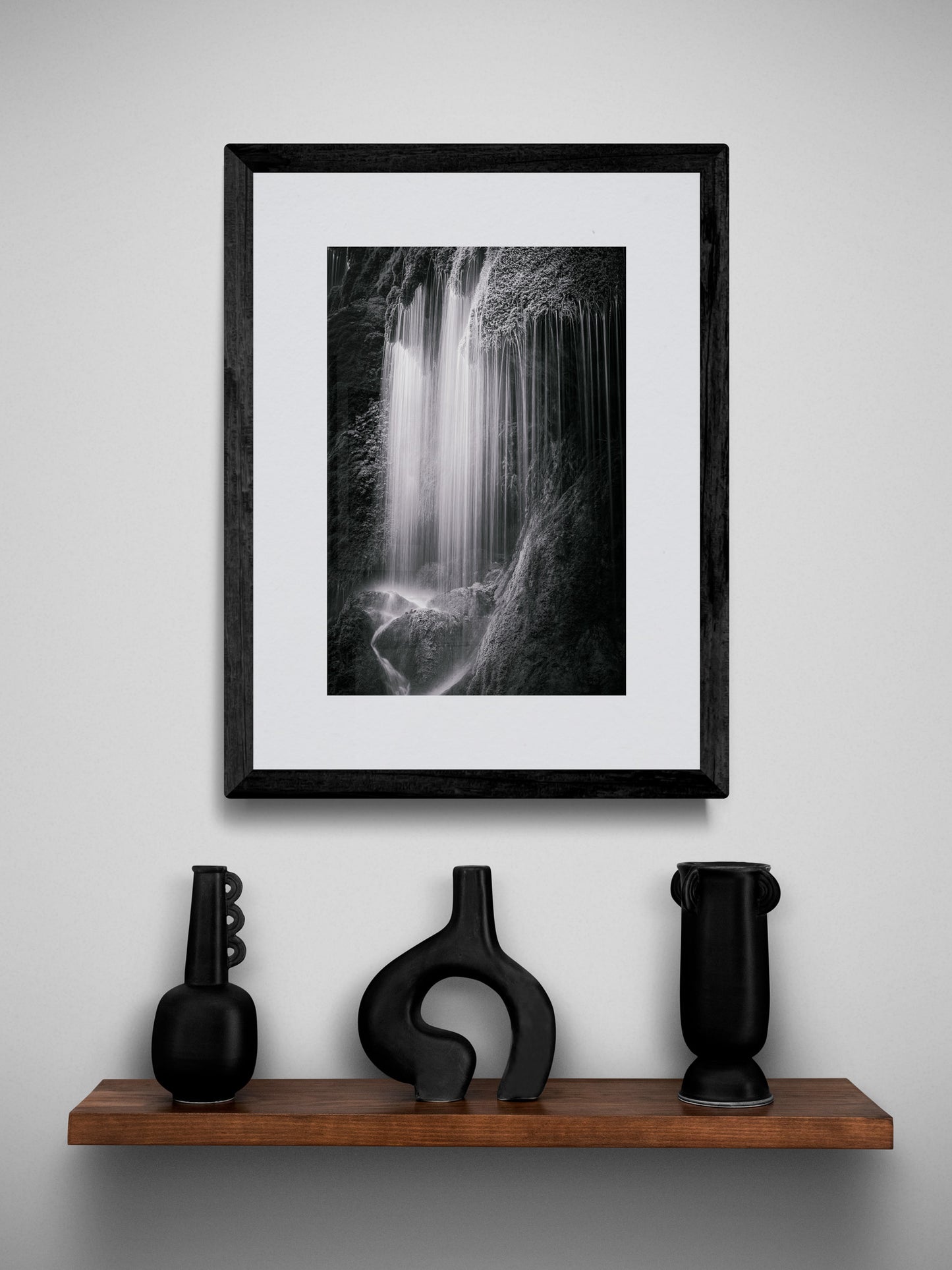 Image Title: Veil of Water Photographer: Marcus Danz Location: Wildsteig, Germany Image description: Fanned out by the moss growth, this waterfall (Schleierfälle) conjures up a gentle veil that seems to be made of precious silk threads. High quality Fine Art print up to 36 inch / around 90 centimeters on Hahnemühle paper available. Small variant over shelf.