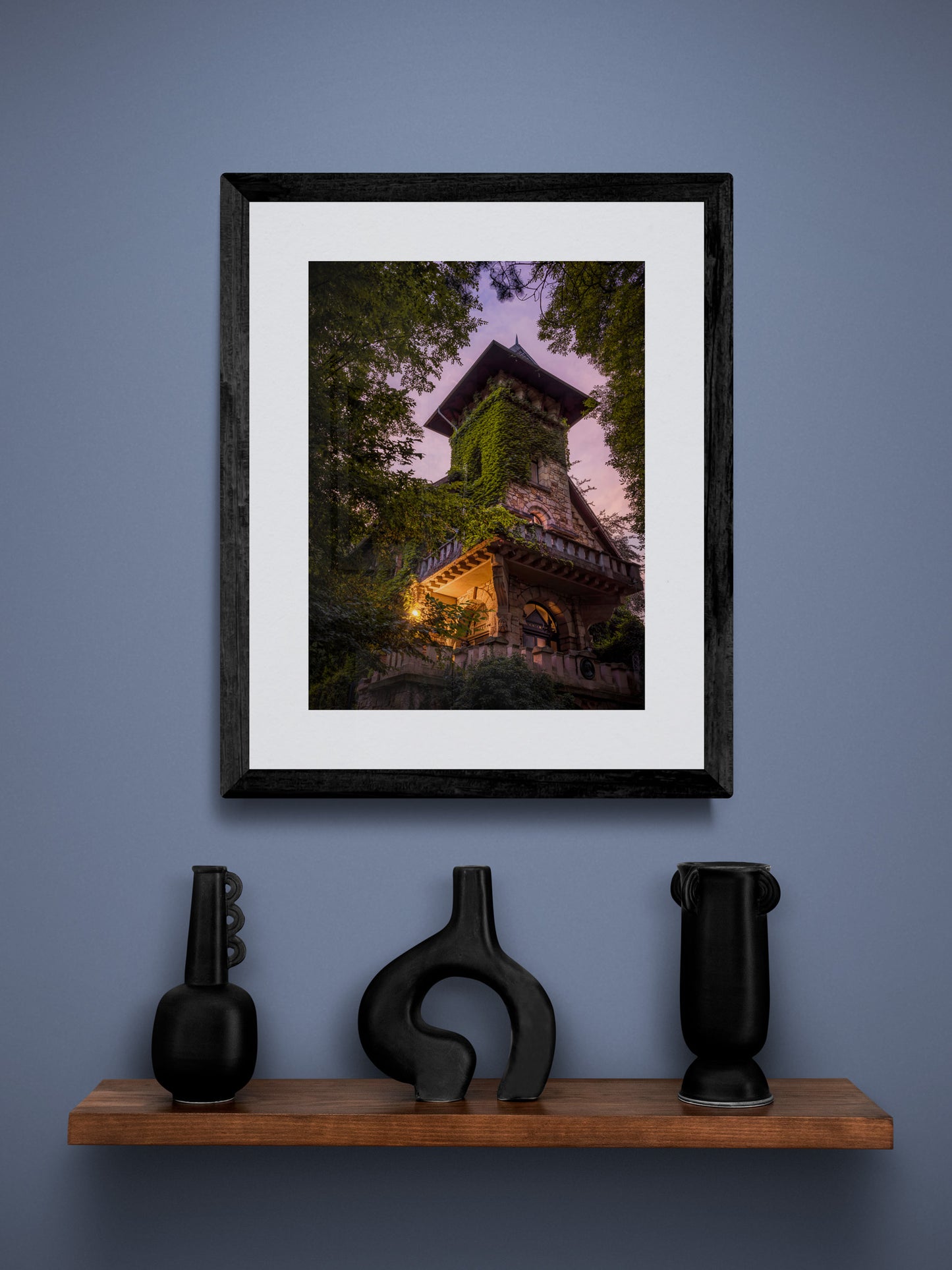 Image Title: Where a Monkey used to live Photographer: Marcus Danz Location: Münster, Germany Image description: Somewhat hidden away in Münster lies the romantic Tuckesburg, built in 1892 by Hermann Landois next to the zoological gardens he founded 20 years earlier. High quality Fine Art print up to 36 inch / around 90 centimeters on Hahnemühle paper available. Small variant over shelf.