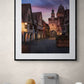 Image Title: Daddy is coming Photographer: Marcus Danz Location: Rothenburg ob der Tauber, Germany  Image description: Beautiful sunset view of the Markus Tower n the romantic town of Rothenburg ob der Tauber. High quality Fine Art print up to 36 inch / around 90 centimeters on Hahnemühle paper available. Large variant over kitchen table.