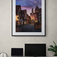 Image Title: Daddy is coming Photographer: Marcus Danz Location: Rothenburg ob der Tauber, Germany  Image description: Beautiful sunset view of the Markus Tower n the romantic town of Rothenburg ob der Tauber. High quality Fine Art print up to 36 inch / around 90 centimeters on Hahnemühle paper available. Large variant over computer desk.