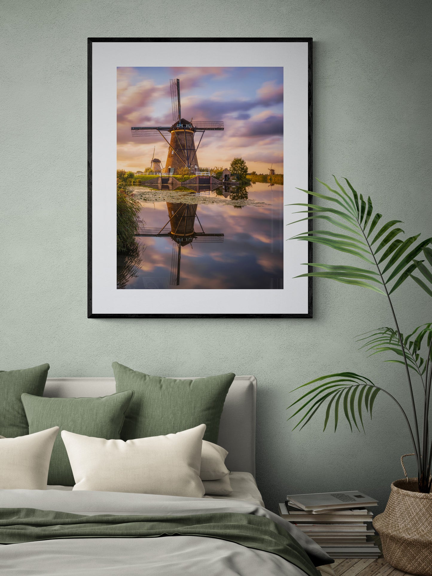 Image Title: Golden Irony Photographer: Marcus Danz Location: Kinderdijk, Netherlands Image description: The iconic windmills in Kinderdijk (Netherlands) present themselves in the warm light of the sunset. High quality Fine Art print up to 36 inch / around 90 centimeters on Hahnemühle paper available. Large variant at bedroom.