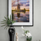 Image Title: Golden Irony Photographer: Marcus Danz Location: Kinderdijk, Netherlands Image description: The iconic windmills in Kinderdijk (Netherlands) present themselves in the warm light of the sunset. High quality Fine Art print up to 36 inch / around 90 centimeters on Hahnemühle paper available. Medium variant over sideboard.