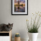 Image Title: Golden Irony Photographer: Marcus Danz Location: Kinderdijk, Netherlands Image description: The iconic windmills in Kinderdijk (Netherlands) present themselves in the warm light of the sunset. High quality Fine Art print up to 36 inch / around 90 centimeters on Hahnemühle paper available. Small variant in living room.