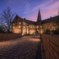 Image Title: Light the Castle Photographer: Marcus Danz Location: Lüdinghausen, Germany Image description: Lüdinghausen Castle is beautifully illuminated on this mild spring evening. High quality Fine Art print up to 36 inch / around 90 centimeters on Hahnemühle paper available.