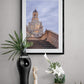Image Title: Stairway to Heaven Photographer: Marcus Danz Location: Dresden, Germany Image description: In the dawning twilight of this summer evening, the illuminated sandstone of Dresden's "Frauenkirche“ contrasts wonderfully with the blue shades of the sky. High quality Fine Art print up to 36 inch / around 90 centimeters on Hahnemühle paper available. Medium variant over sideboard.