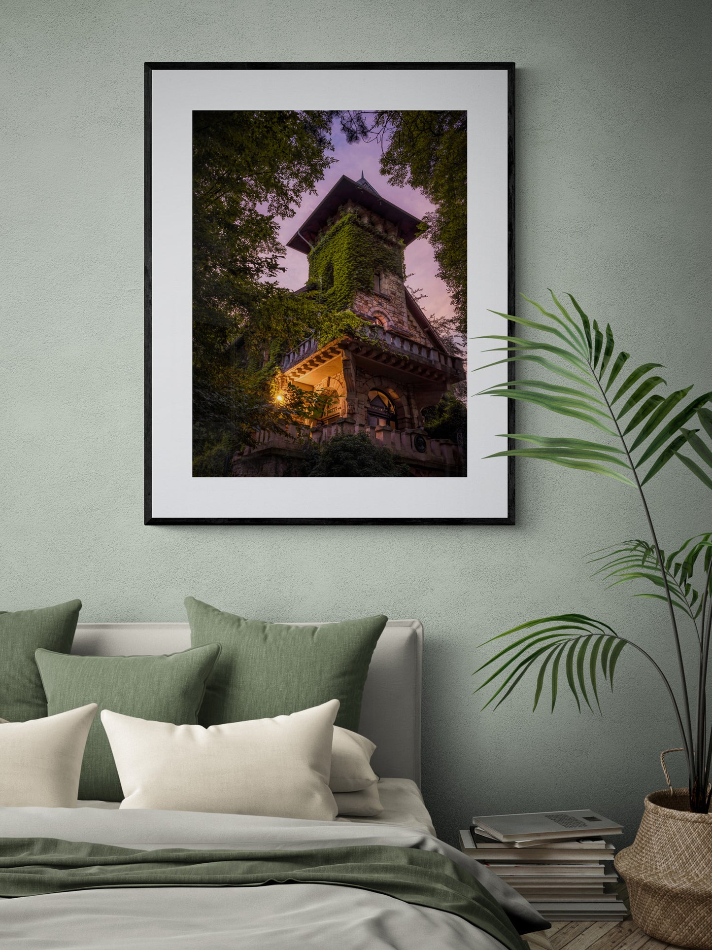 Image Title: Where a Monkey used to live Photographer: Marcus Danz Location: Münster, Germany  Image description: Somewhat hidden away in Münster lies the romantic Tuckesburg, built in 1892 by Hermann Landois next to the zoological gardens he founded 20 years earlier. High quality Fine Art print up to 36 inch / around 90 centimeters on Hahnemühle paper available. Large variant in bedroom.