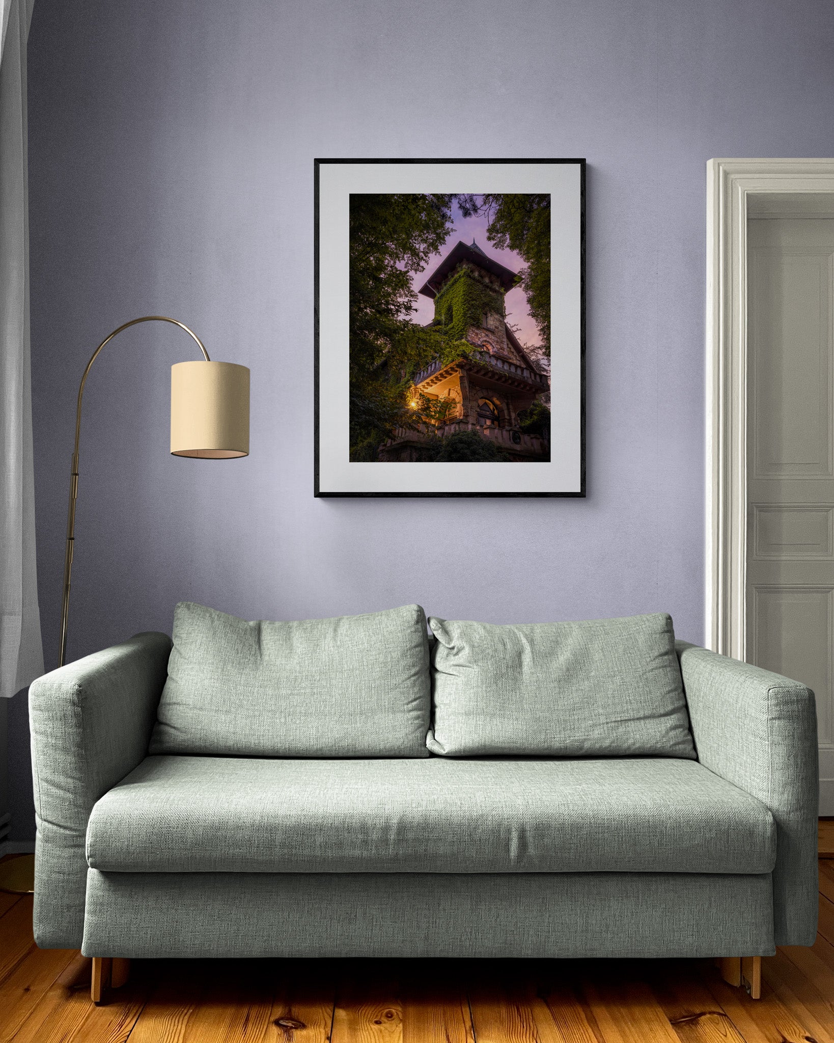 Image Title: Where a Monkey used to live Photographer: Marcus Danz Location: Münster, Germany  Image description: Somewhat hidden away in Münster lies the romantic Tuckesburg, built in 1892 by Hermann Landois next to the zoological gardens he founded 20 years earlier. High quality Fine Art print up to 36 inch / around 90 centimeters on Hahnemühle paper available. Large variant in living room.