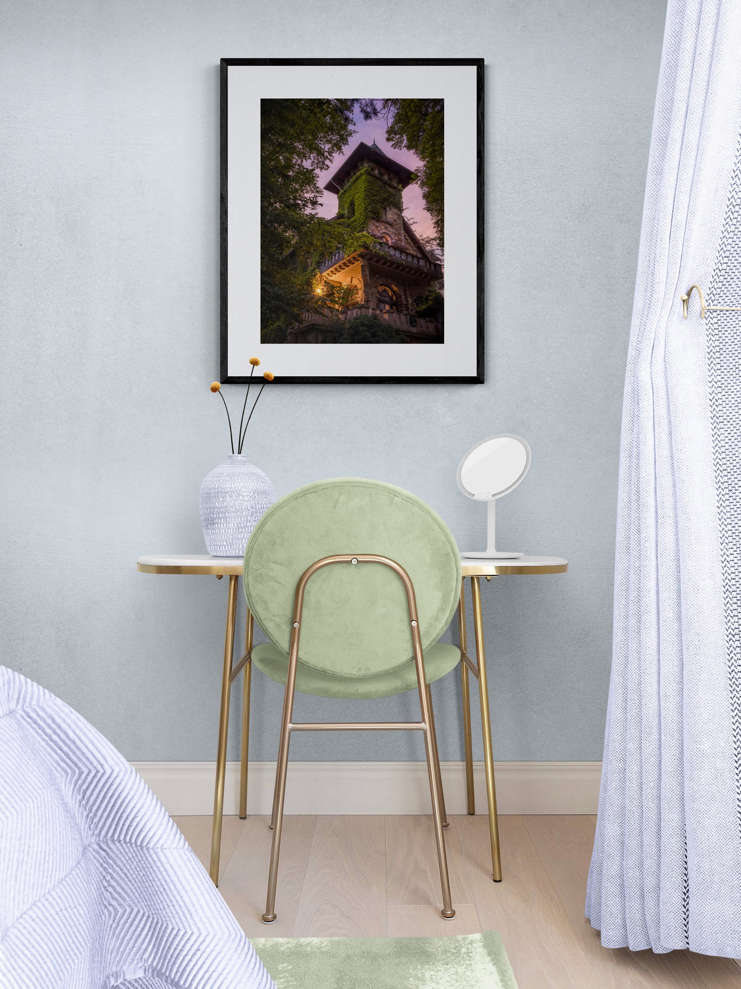 Image Title: Where a Monkey used to live Photographer: Marcus Danz Location: Münster, Germany  Image description: Somewhat hidden away in Münster lies the romantic Tuckesburg, built in 1892 by Hermann Landois next to the zoological gardens he founded 20 years earlier. High quality Fine Art print up to 36 inch / around 90 centimeters on Hahnemühle paper available. Medium variant in bedroom.